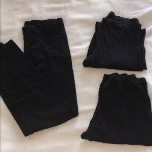 Charlotte Russe Black Leggings
